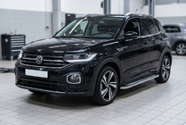 Volkswagen T-Cross 2019– Side steps Maydos V2 (2 stuks, aluminium) foto 1