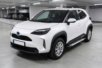 Toyota Yaris/Yaris Cross (XP210) 2020– Side steps Line (2 stuks, aluminium) foto 1