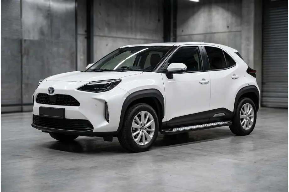 Toyota Yaris/Yaris Cross (XP210) 2020– Zijtreden Vision New Black (2 stuks, aluminium) Image