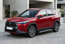 Toyota Corolla Cross 2020– Zijtreden Vision New Black (2 stuks, aluminium) foto 1