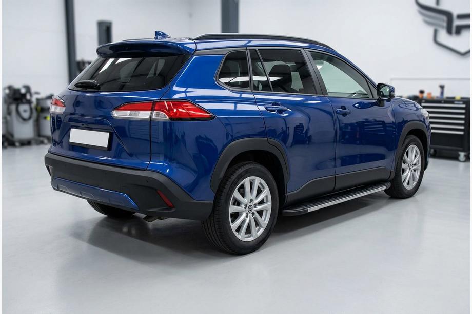 Toyota Corolla Cross 2020– Duru side steps (2 stuks, aluminium) Image