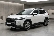 Toyota Corolla Cross 2020– Bosphore Black zijtreden (2 stuks, aluminium) foto 1