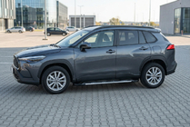 Toyota Corolla Cross 2020– Sunrise side steps (set van 2, aluminium) foto 1
