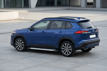 Toyota Corolla Cross 2020– Side steps Allmond Grey (set van 2, aluminium) foto 1