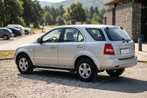 Kia Sorento I BL 2002–2009 Side steps Shining V1 (2 st., aluminium) foto 1