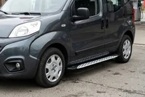 Peugeot Bipper 2008–2017 Side steps Shining V1 (2 st., aluminium) foto 1