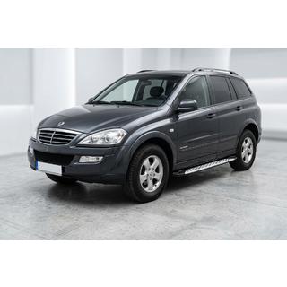 Side steps Shining V1 (2 st., aluminium) SsangYong Kyron 2005–2014 foto 1