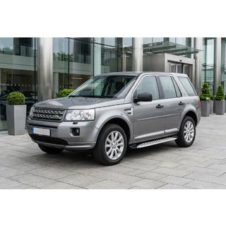 Side steps Shining V1 (2 st., aluminium) Land Rover Freelander II 2006–2014 foto 1