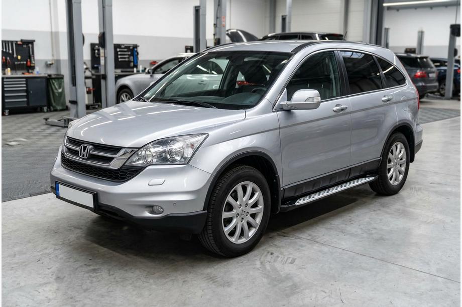 Honda CR-V 2007–2011 Side steps Shining V1 (2 st., aluminium) Image