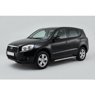 Side steps Shining V1 (2 st., aluminium) Geely Emgrand X7 2011– foto 1