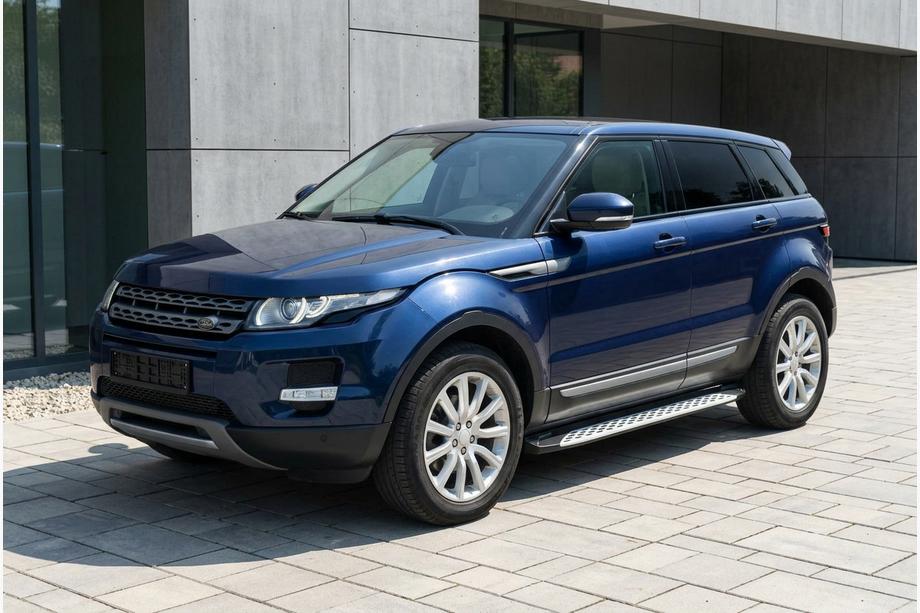 Range Rover Evoque 2012–2018 Side steps Shining V1 (2 st., aluminium) Image