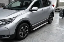 Honda CRV 2017–2022 Side steps Shining V1 (2 st., aluminium) foto 1