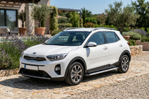 Kia Stonic 2017– Side steps Shining V1 (2 st., aluminium) foto 1