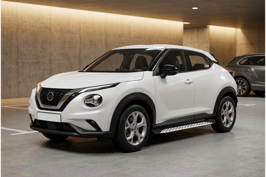Nissan Juke 2020– Side steps Shining V1 (2 st., aluminium) Image