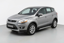 Ford Kuga 2008–2013 Side steps Shining V1 (2 st., aluminium) foto 1
