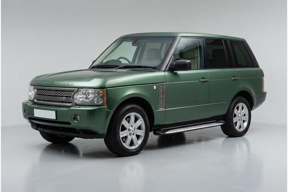 Range Rover III L322 2002–2012 Side steps Shining V1 (2 st., aluminium) Foto 1