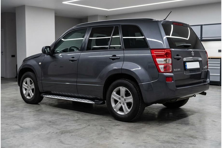 Suzuki Grand Vitara 2005–2017 Side steps Shining V1 (2 st., aluminium) Image