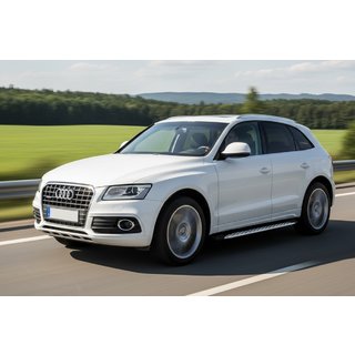 Side steps Shining V1 (2 st., aluminium) Audi Q5 2008–2017 foto 1