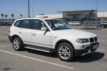 BMW X3 E83 2003–2010 Side steps Shining V1 (2 st., aluminium) foto 1