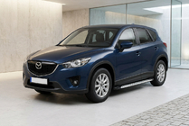 Mazda CX-5 2012–2017 Side steps Shining V1 (2 st., aluminium) foto 1