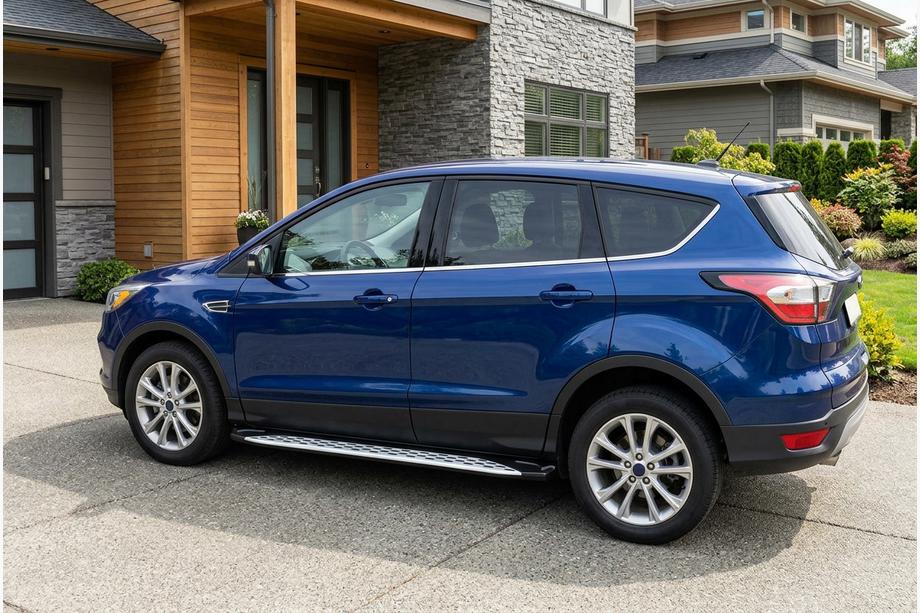 Ford Kuga/Escape 2013–2019 Side steps Shining V1 (2 st., aluminium) Image