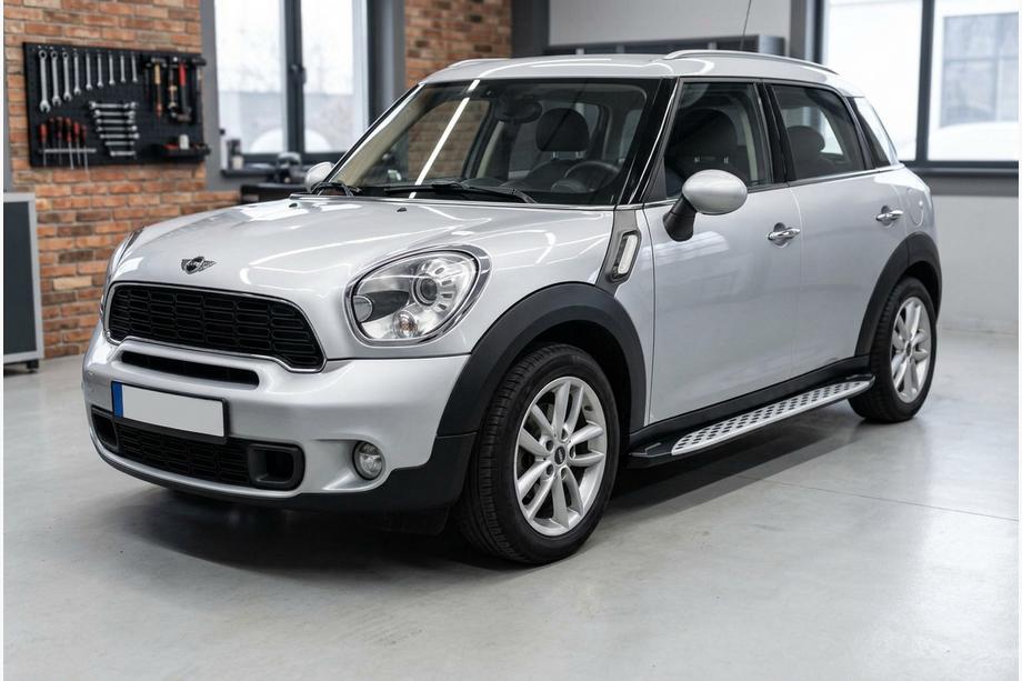 Mini Countryman R60 2010–2017 Side steps Shining V1 (2 st., aluminium) Image