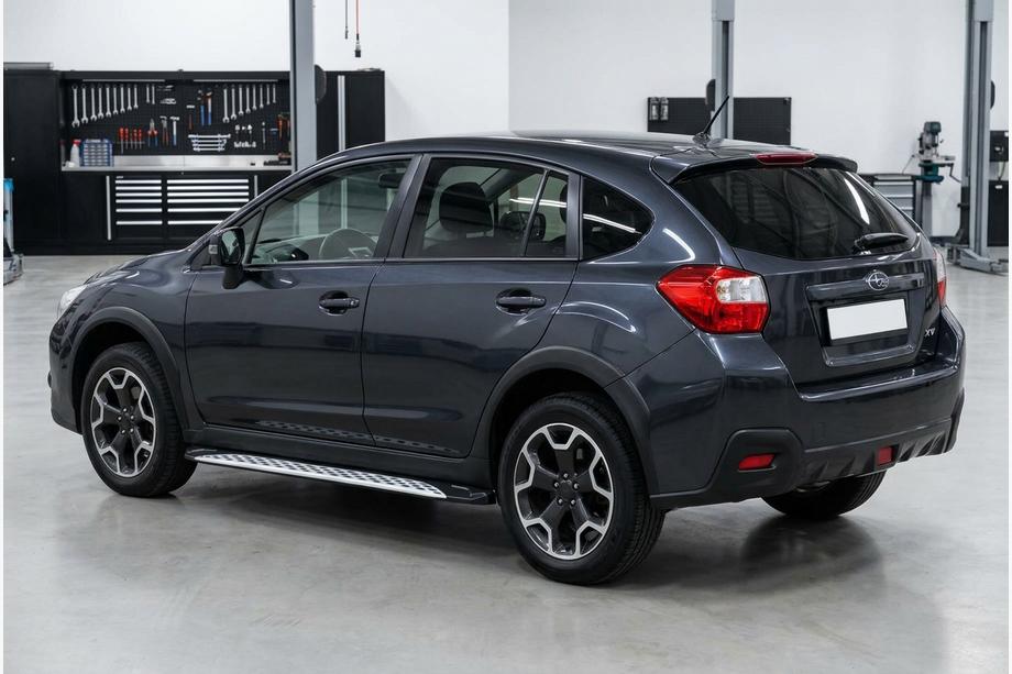 Subaru XV 2011–2017 Side steps Shining V1 (2 st., aluminium) Foto 1