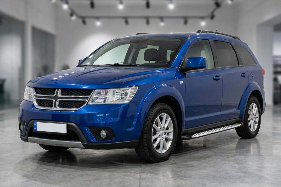 Dodge Journey 2008–2020 Side steps Shining V1 (2 st., aluminium) Image
