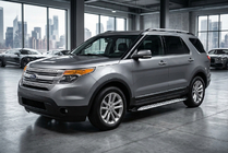 Ford Explorer 2011–2019 Side steps Shining V1 (2 st., aluminium) foto 1