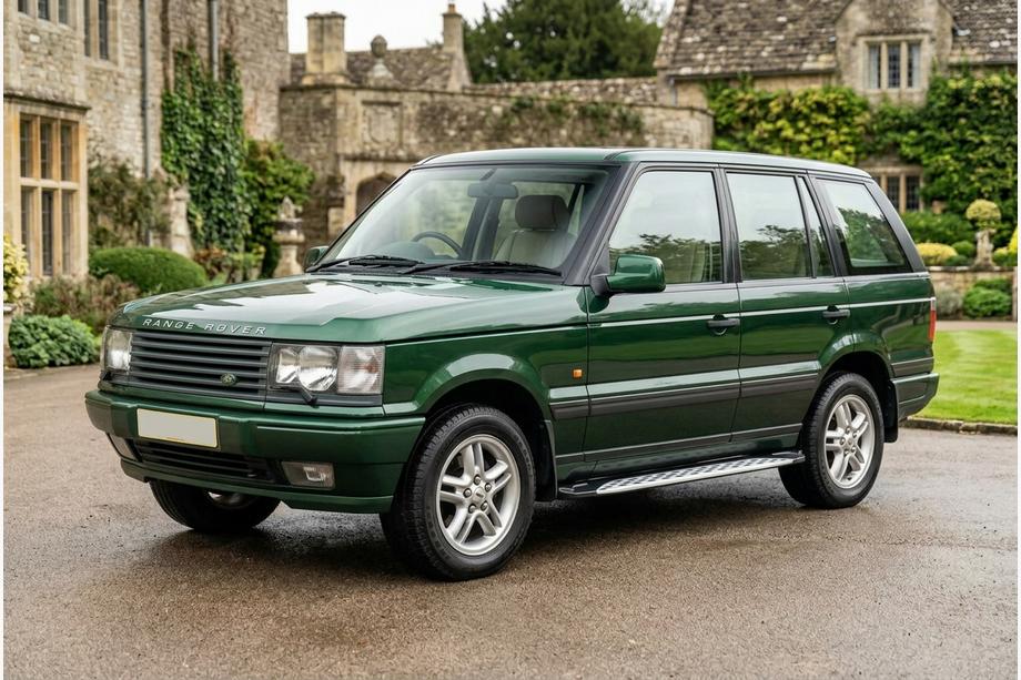 Range Rover II P38A 1997–2002 Side steps Shining V1 (2 st., aluminium) Image