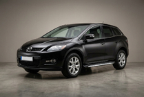 Mazda CX-7 2006–2012 Side steps Shining V1 (2 st., aluminium) foto 1