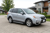 Subaru Forester 2013–2018 Side steps Shining V1 (2 st., aluminium) foto 1