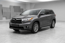 Toyota Highlander 2013–2019 Side steps Shining V1 (2 st., aluminium) foto 1