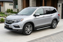 Honda Pilot 2015–2022 Side steps Shining V1 (2 st., aluminium) foto 1
