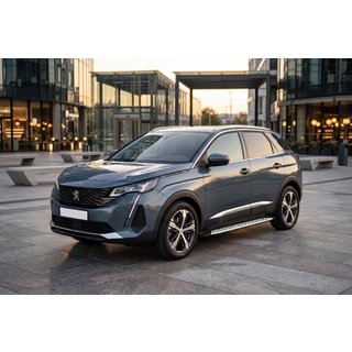 Side steps Shining V1 (2 st., aluminium) Peugeot 3008 2016–2023 foto 1