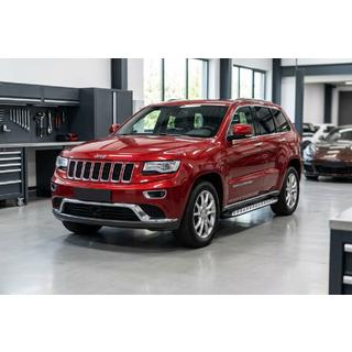 Side steps Shining V1 (2 st., aluminium) Jeep Grand Cherokee WK2 2010–2021 foto 1