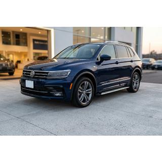 Side steps Shining V1 (2 st., aluminium) Volkswagen Tiguan 2016–2023 foto 1