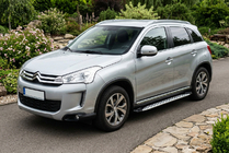 Citroen C-4 Aircross 2012–2017 Side steps Shining V1 (2 st., aluminium) foto 1