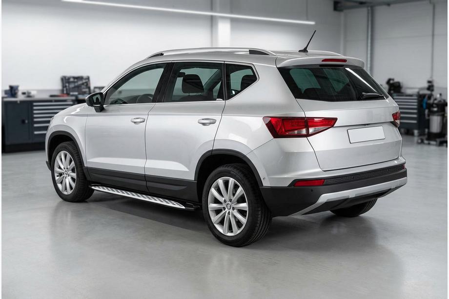 Seat Ateca 2016– Side steps Shining V1 (2 st., aluminium) Image