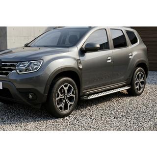 Side steps Shining V1 (2 st., aluminium) Dacia Duster 2018–2024 foto 1