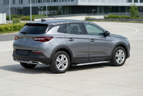 Opel Grandland X 2017– Side steps Shining V1 (2 st., aluminium) foto 1