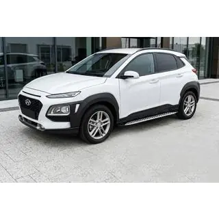 Side steps Shining V1 (2 st., aluminium) Hyundai Kona 2017–2023 foto 1