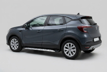 Renault Captur 2019– Side steps Shining V1 (2 st., aluminium) foto 1