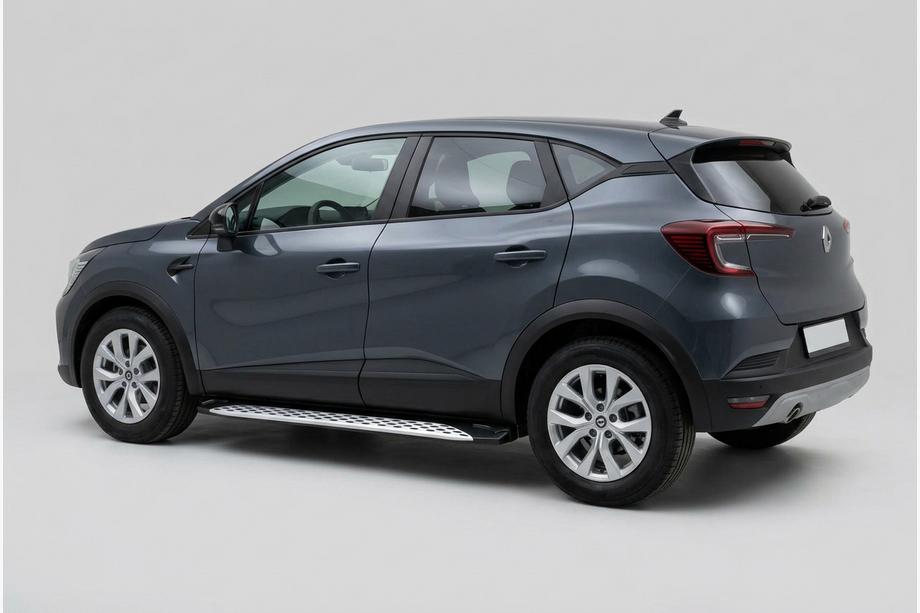 Renault Captur 2019– Side steps Shining V1 (2 st., aluminium) Image
