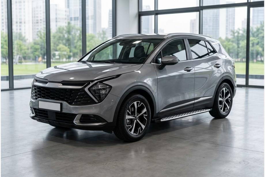 Kia Sportage 2021– Side steps Shining V1 (2 st., aluminium) Image