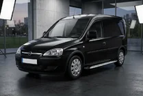 Opel Combo 2002–2012 Side steps Shining V1 (2 st., aluminium) foto 1