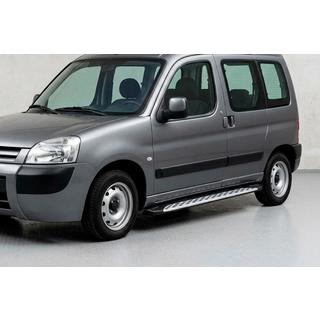 Side steps Shining V1 (2 st., aluminium) Peugeot Partner 1996–2008 foto 1