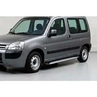 Side steps Shining V1 (2 st., aluminium) Peugeot Partner 1996–2008 foto 1