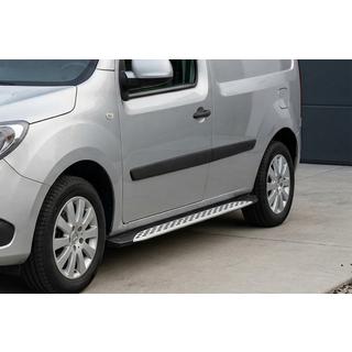 Zijtreden Shining V1 (korte wielbasis) (2 stuks, aluminium) Renault Kangoo 2008–2020 foto 1