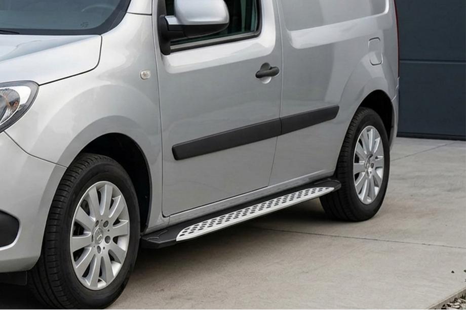 Renault Kangoo 2008–2020 Zijtreden Shining V1 (korte wielbasis) (2 stuks, aluminium) Image